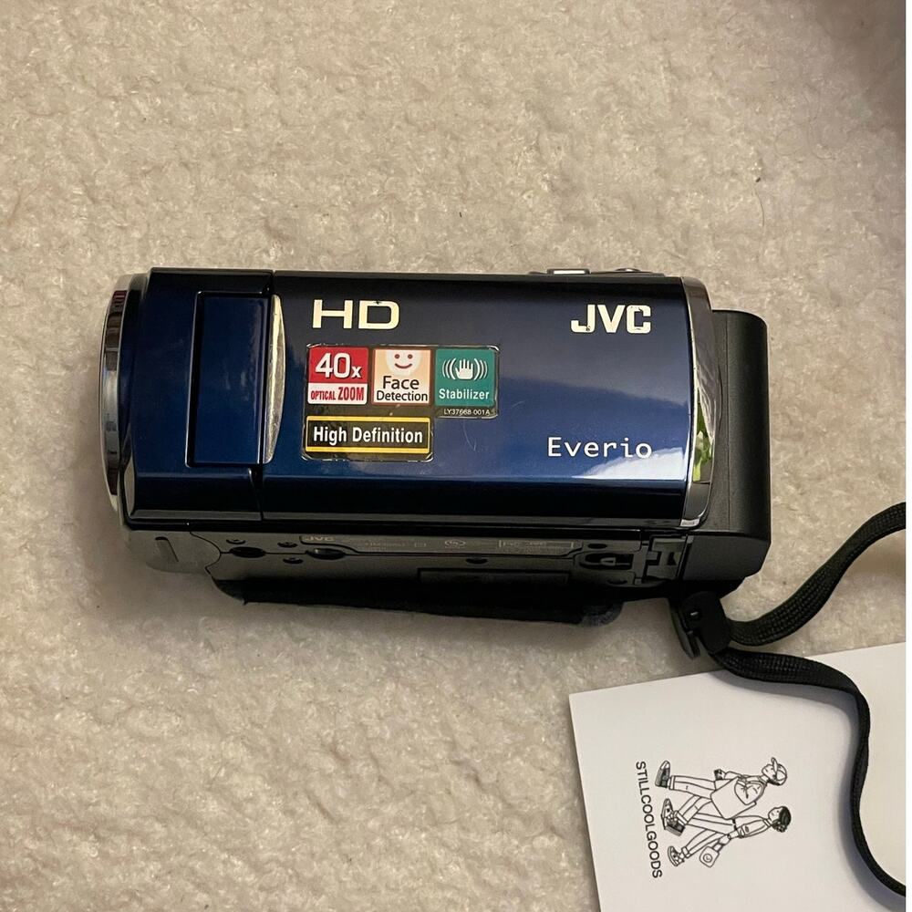 JVC Everio GZ-HM30AU Blue Camcorder Video Camera